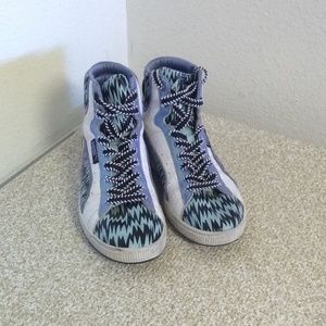 Puma Patent Leather Basketball Shoes